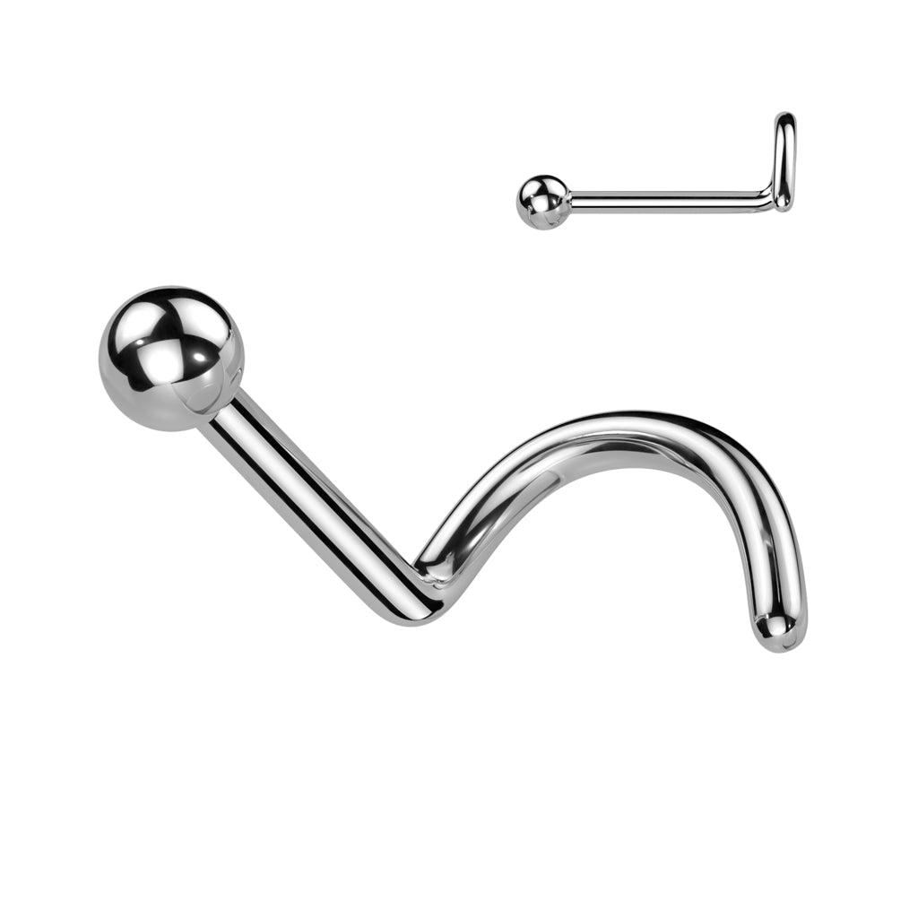 Implant Grade Titanium Ball Nose Screw